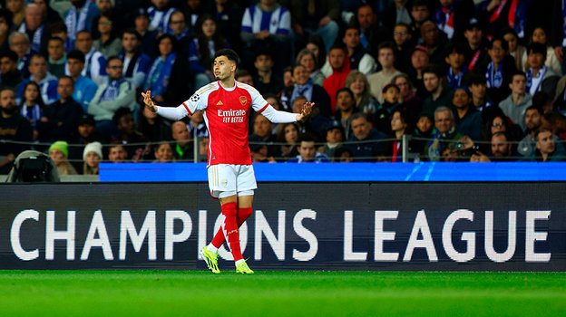 Габриэл Мартинелли. Футболист «Арсенала» Габриэл Мартинелли.