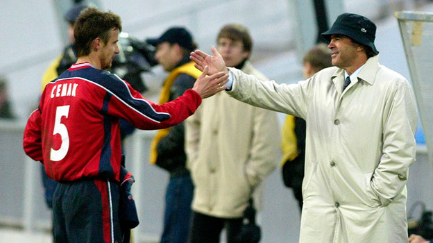 Сергей Семак и Артур Жорже в ЦСКА.