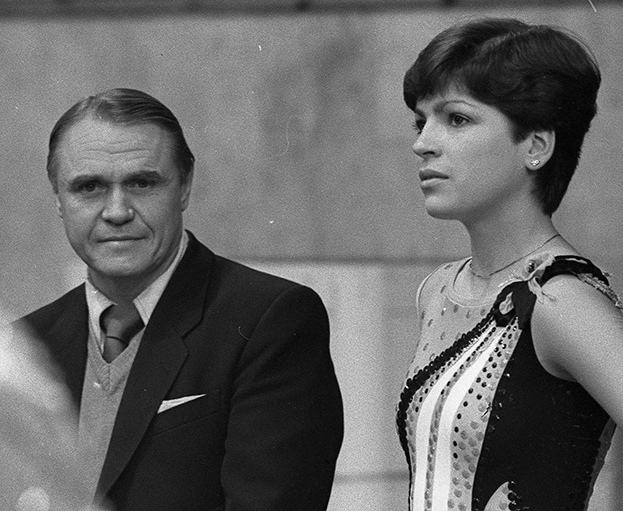 Станислав Жук и Анна Леванди-Кондрашова в 1984 году.