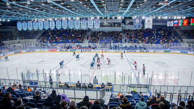 Матч «Сибирских Снайперов» и «Омских Ястребов».