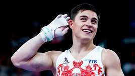 Гимнаст Никита Нагорный.