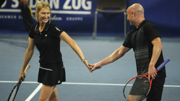 Андре Агасси и Штеффи Граф1.