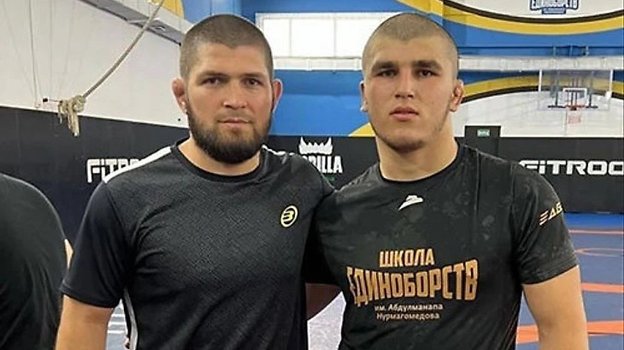 Хабиб Нурмагомедов и Магомедрасул Мутаев.