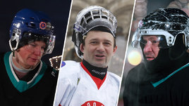 Царь, тамбовский Ягр и черный маркер: так звезды футбольной сборной играют в хоккей