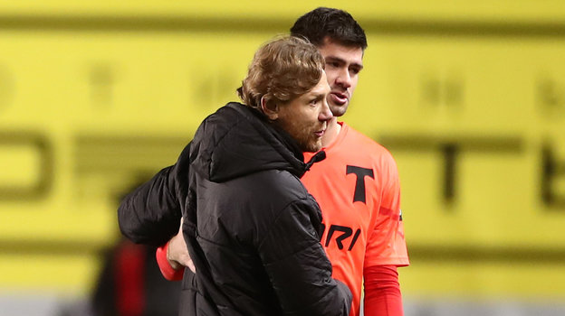 Валерий Карпин и Егор Бабурин. Валерий Карпин и Егор Бабурин