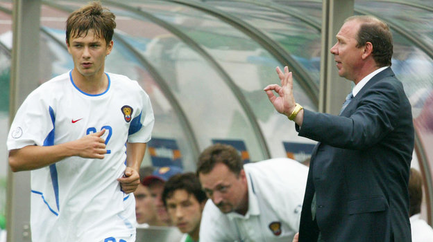 Дмитрий Сычев и Олег Романцев. Дмитрий Сычев и Олег Романцев