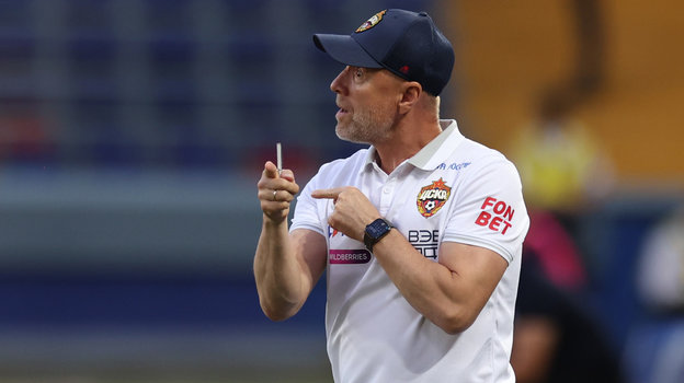 Владимир Федотов. Главный тренер ЦСКА Владимир Федотов