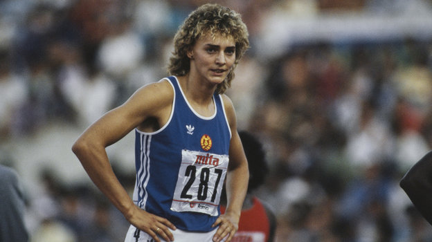 Хайке Дрекслер. Прыгунья в длину Хайке Дрекслер