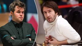 Шахматисты Магнус Карлсен и Теймур Раджабов