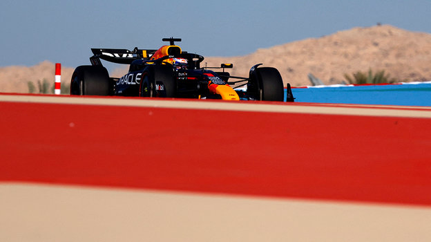 Макс Ферстаппен. Пилот «Ред Булл» Макс Ферстаппен.