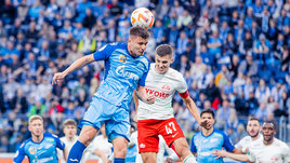 Верховое единоборство Андрея Мостового и Романа Зобнина.