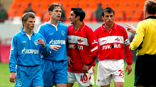 Андрей Аршавин, Владислав Радимов, Александр Самедов и Игор Митрески.