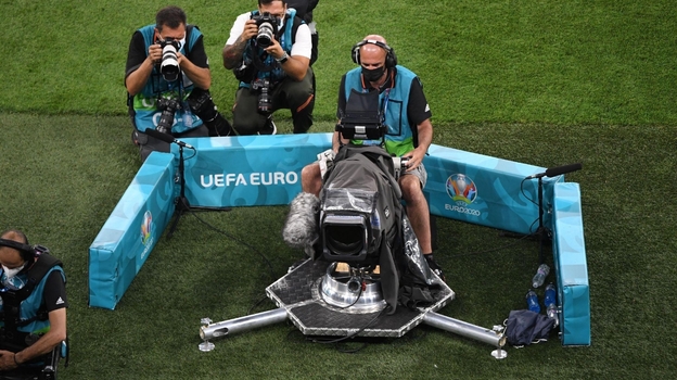 Операторы и фотографы на Евро-2020.