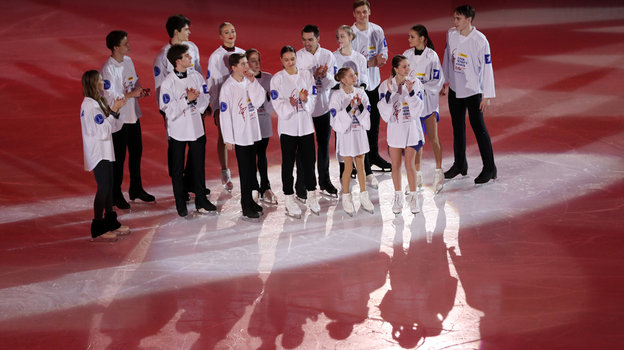 Команда Алины Загитовой на Кубке Первого канала.