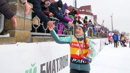 Биатлонистка Наталия Шевченко.