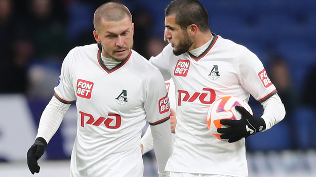 Футболисты Рифат Жемалетдинов и Тимур Сулейманов