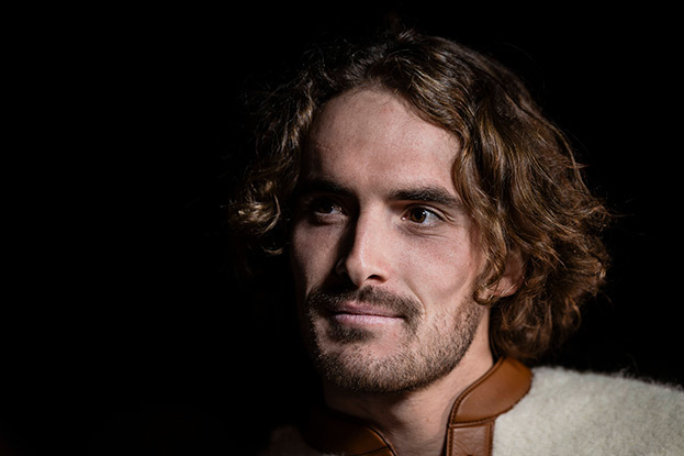 Стефанос Циципас. Теннисист Стефанос Циципас.