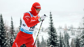 Лыжник Александр Терентьев.