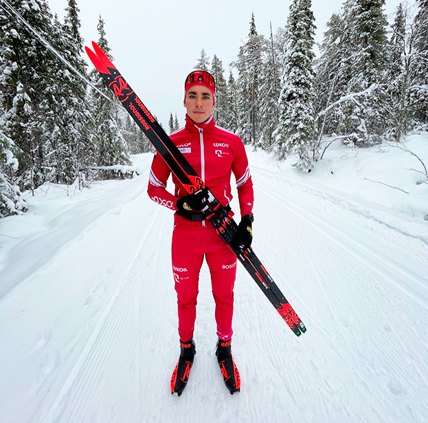 Александр Терентьев. Лыжник Александр Терентьев.
