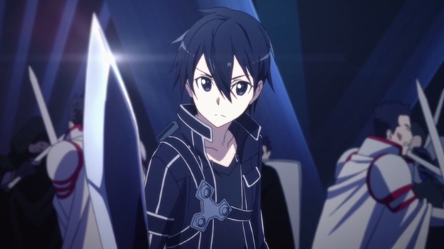 Кадр из аниме «Мастера меча онлайн»