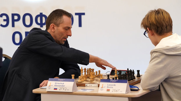 Александр Грищук и Денис Лазавик.