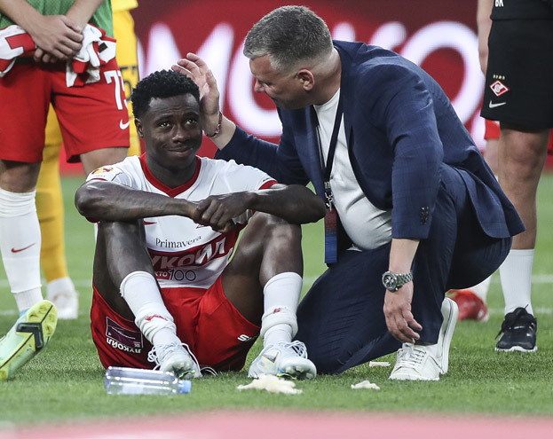 Квинси Промес и Евгений Мележиков. Квинси Промес и Евгений Мележиков