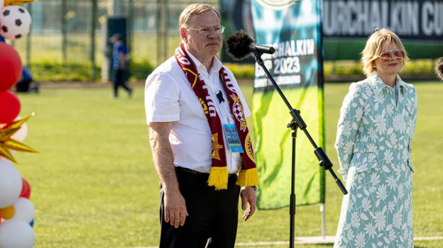 Михаил Подвязников. Глава клуба «Алмаз-Антей» Михаил Подвязников.