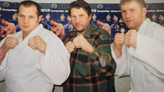 Федор Емельяненко (слева), Николай Зуев (в центре) и Сергей Харитонов (справа).
