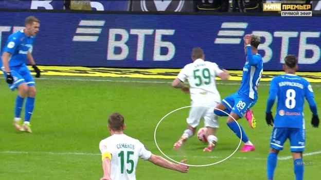 Момент с удалением Евгения Харина.