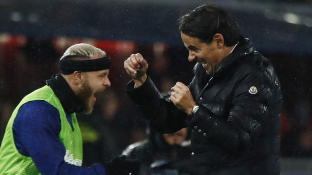 Федерико Димарко и Симоне Индзаги. Федерико Димарко и Симоне Индзаги