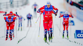 Лыжник Йоханнес Клебо