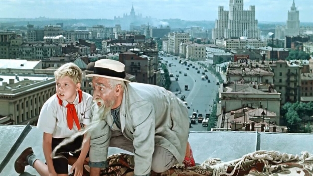 Кадр из фильма «Старик Хоттабыч»
