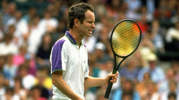 Джон Макинрой в 1992 году. Теннисист Джон Макинрой в 1992 году