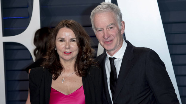 Джон Макинрой (справа) с женой Патти Смит в 2019 году. Джон Макинрой (справа) с женой Патти Смит в 2019 году