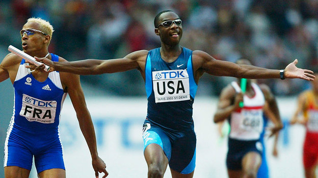 Джером Янг. Американский легкоатлет Джером Янг.