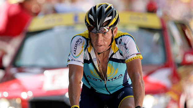 Лэнс Армстронг. Велогонщик Лэнс Армстронг.