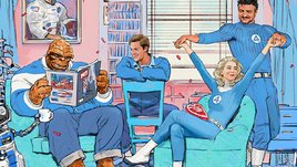 Постер фильма «Фантастическая четверка»