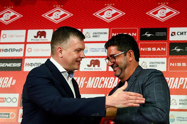 Евгений Мележиков и Руй Витория.