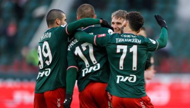 Игроки «Локомотива».