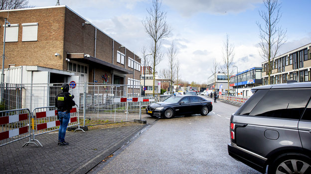 Здание суда в Амстердаме, в котором проходят слушания по делу Ридуана Таги.