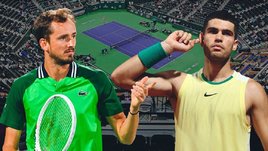 Даниил Медведев проиграл Карлосу Алькарасу в финале турнира в Индиан-Уэллсе. Онлайн-трансляция матча