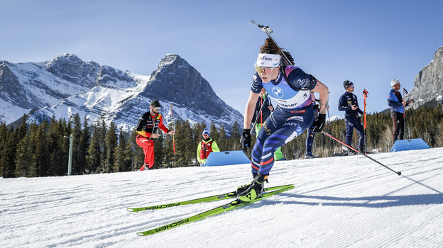 Лу Жанмонно. Биатлонистка Лу Жанмонно