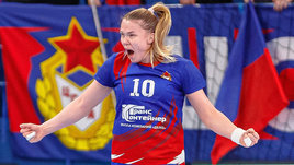 Гандболистка Виктория Шамановская