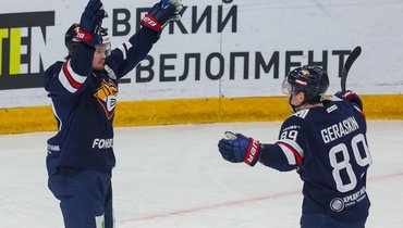 Игроки «Металлурга».