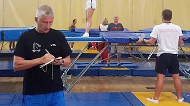 Николай Макаров. Президент Федерации прыжков на батуте Николай Макаров