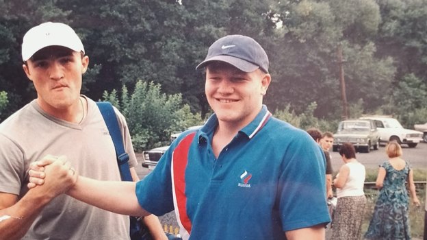 Молодые Михаил Гала и Денис Лебедев.