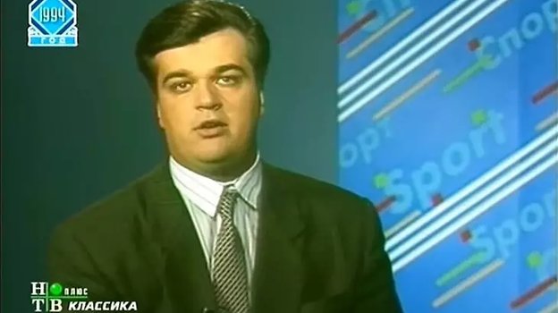 Василий Уткин в эфире программы «Футбольный клуб».