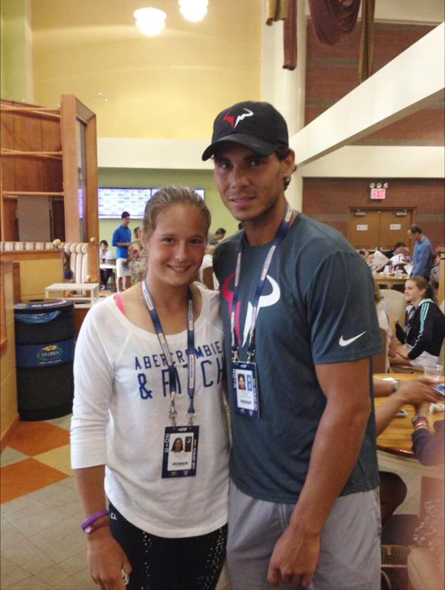 Дарья Касаткина и Рафаэль Надаль. Теннисистка Дарья Касаткина и теннисист Рафаэль Надаль