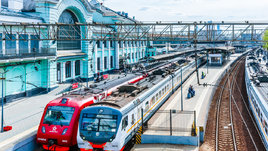 Белорусский вокзал.