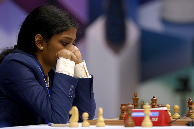 Рамашбабу Вайшали. Шахматистка Рамашбабу Вайшали.